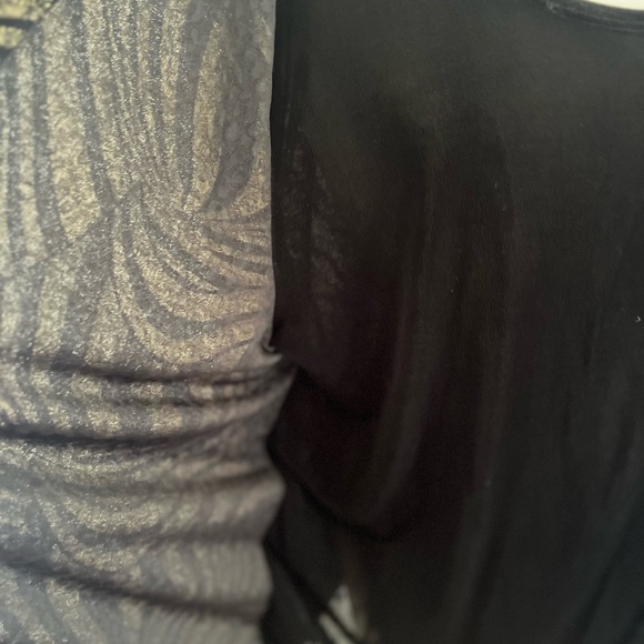 JM Collection Shell/Cardigan One-Piece - Picture 3 of 7